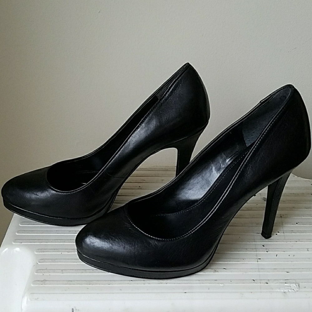 Ralph Lauren Leather Heel
